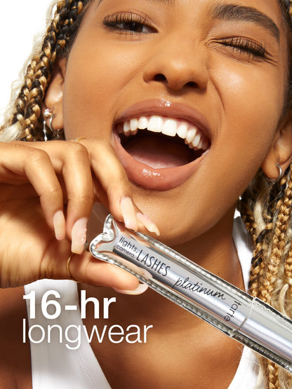 lights, camera, lashes™ platinum mascara